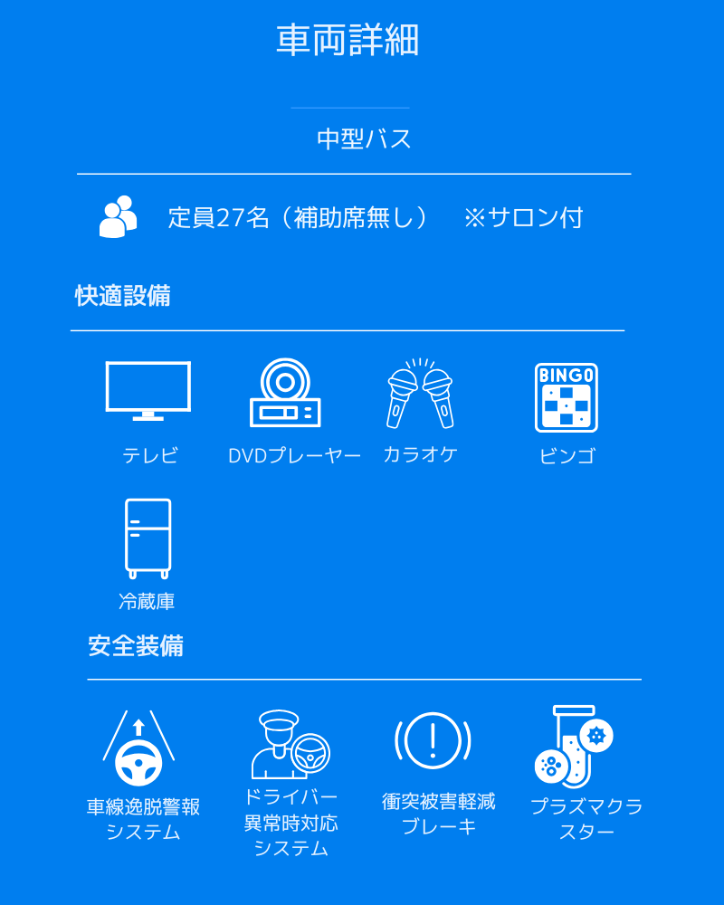 27名乗り設備