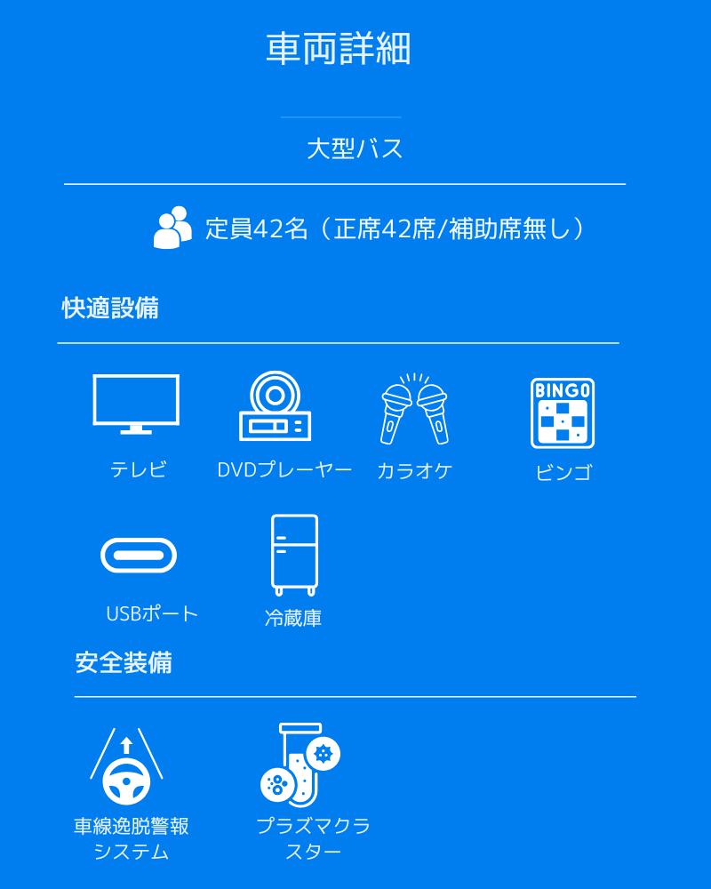 42名乗り設備