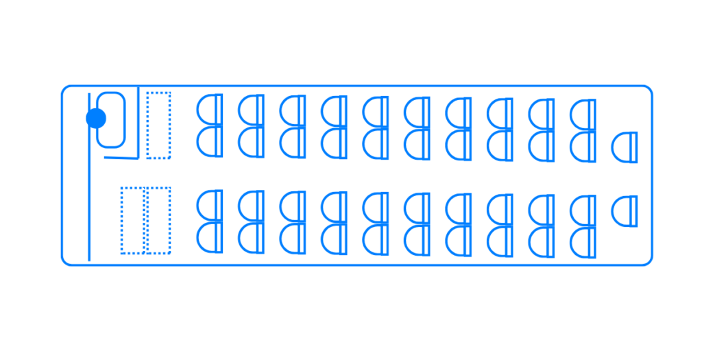 42名乗り座席表